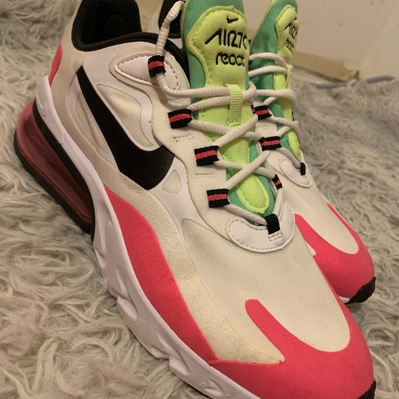 2020 Nike Air Max 270 React 'Hyper Pink - Picture 3 of 7
